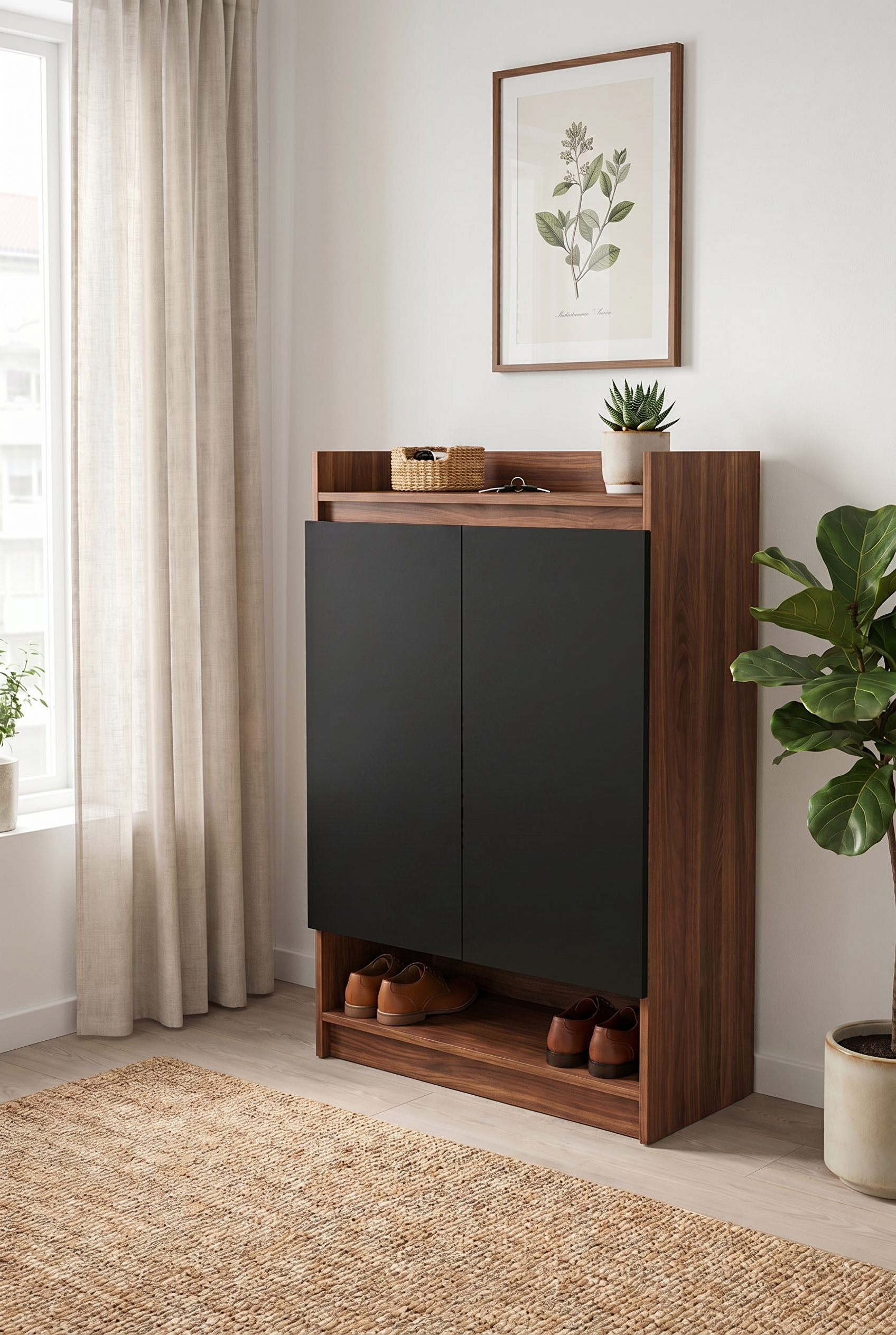 Block Shoe Cabinet SC5-BL- جزامه مودرن
