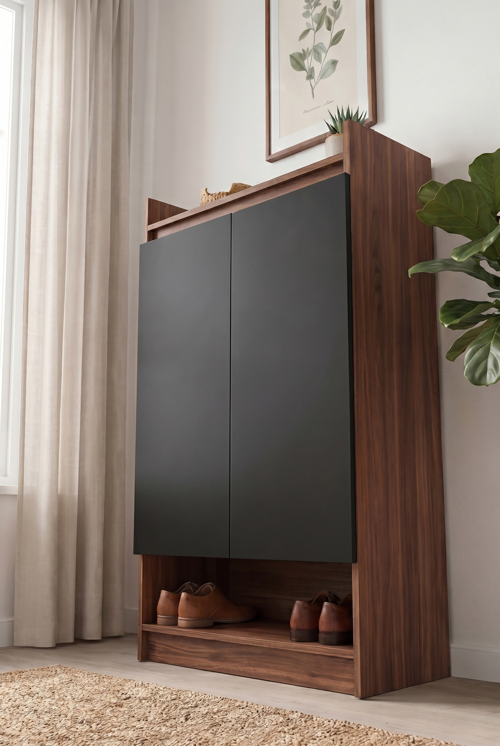 Block Shoe Cabinet SC5-BL- جزامه مودرن