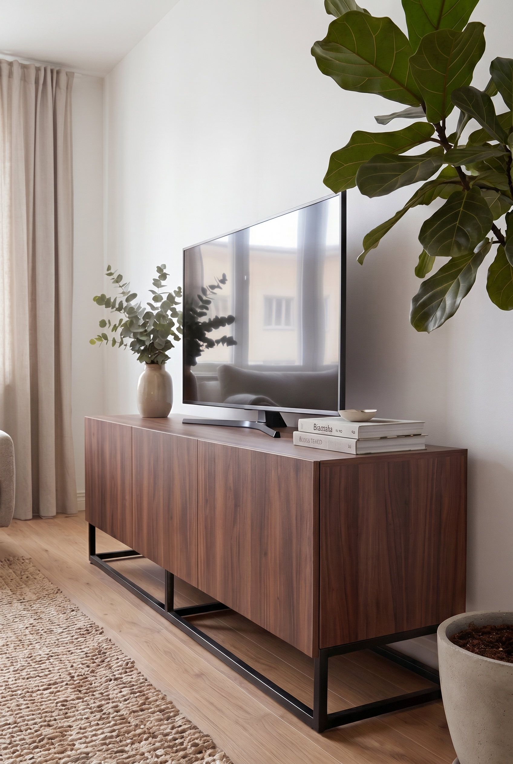 Brix TV Unit  BT8-BB - ترابيزه تلفزيون مودرن