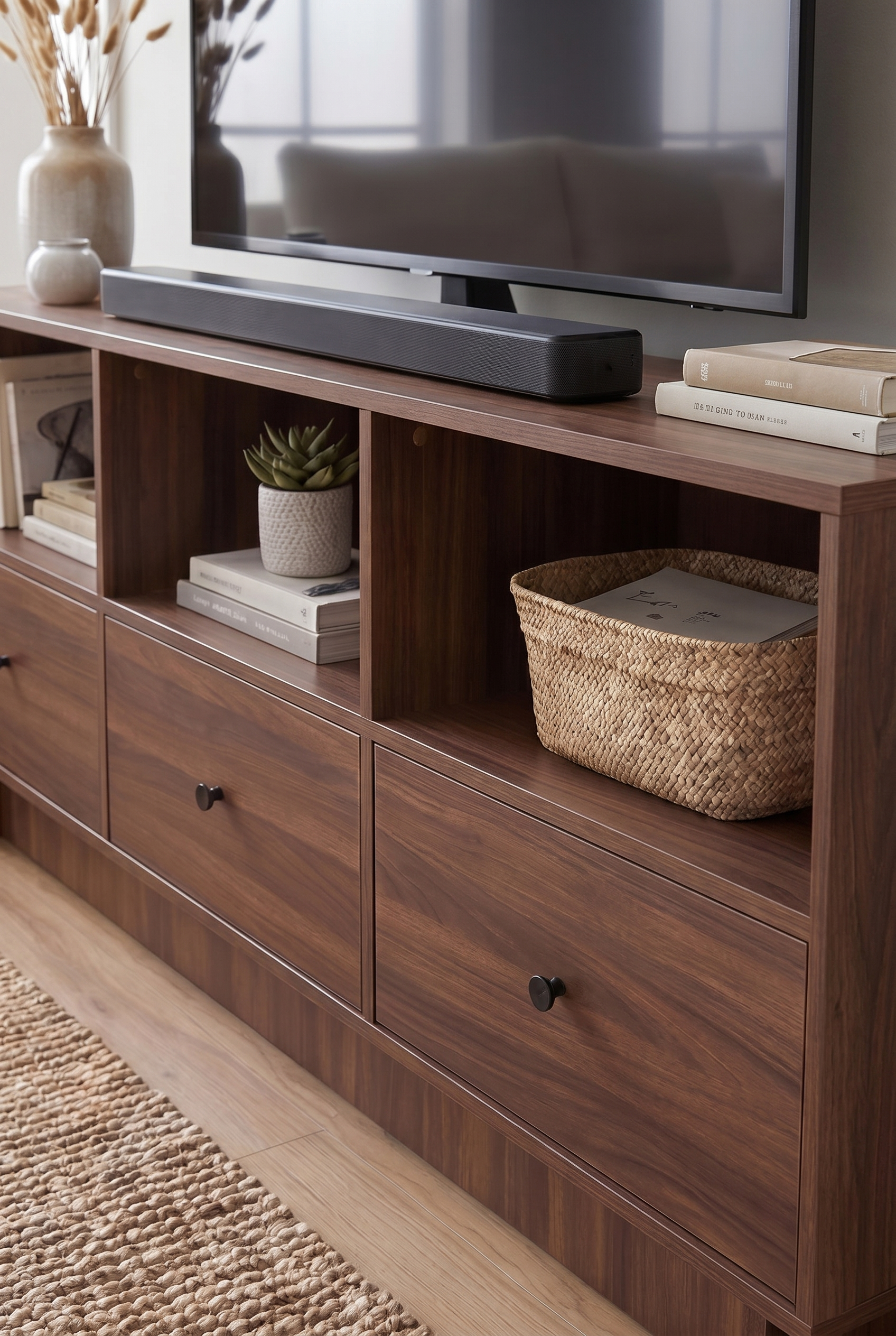 Brix TV Unit  BT6-BB - ترابيزه تلفزيون مودرن