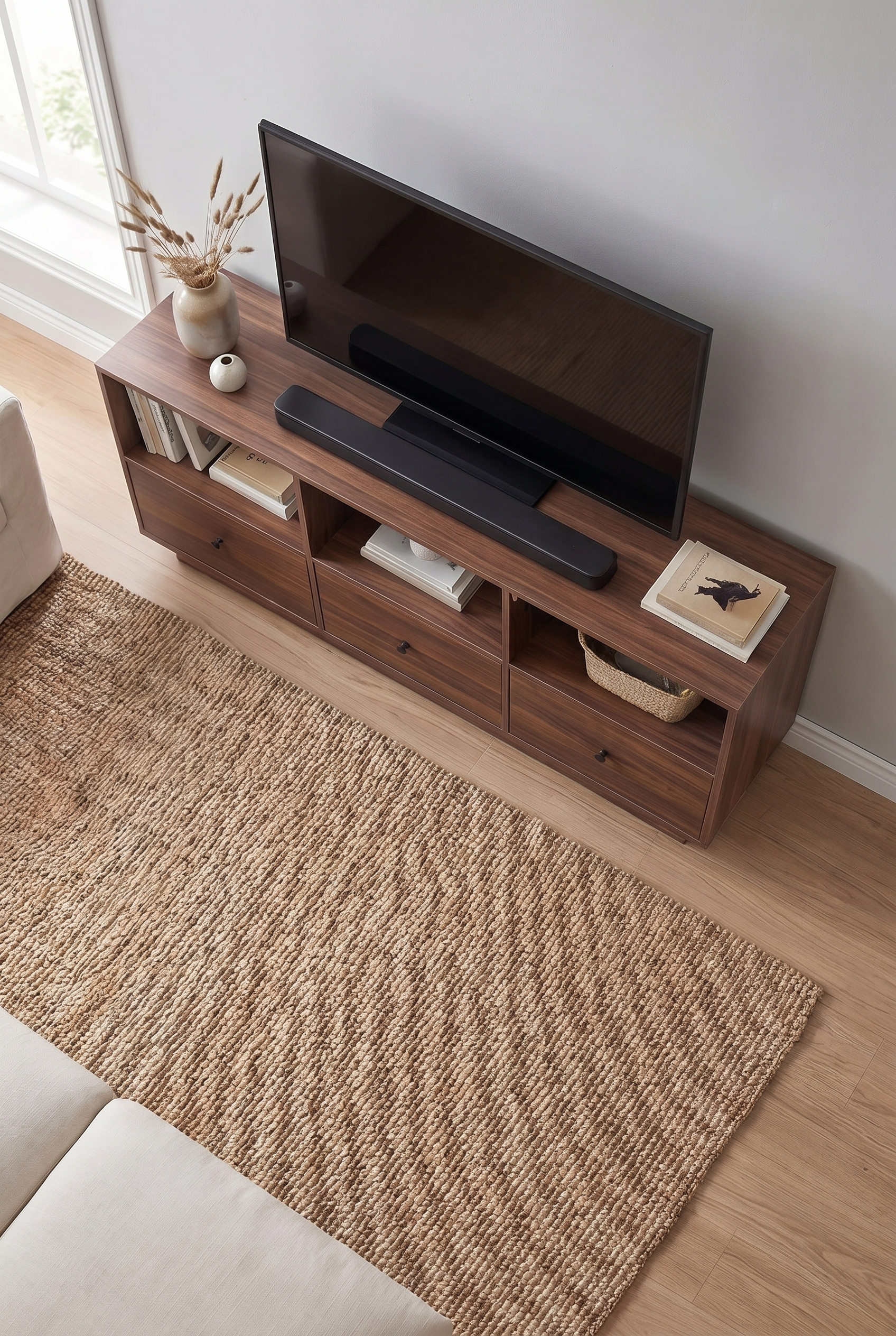 Brix TV Unit  BT6-BB - ترابيزه تلفزيون مودرن
