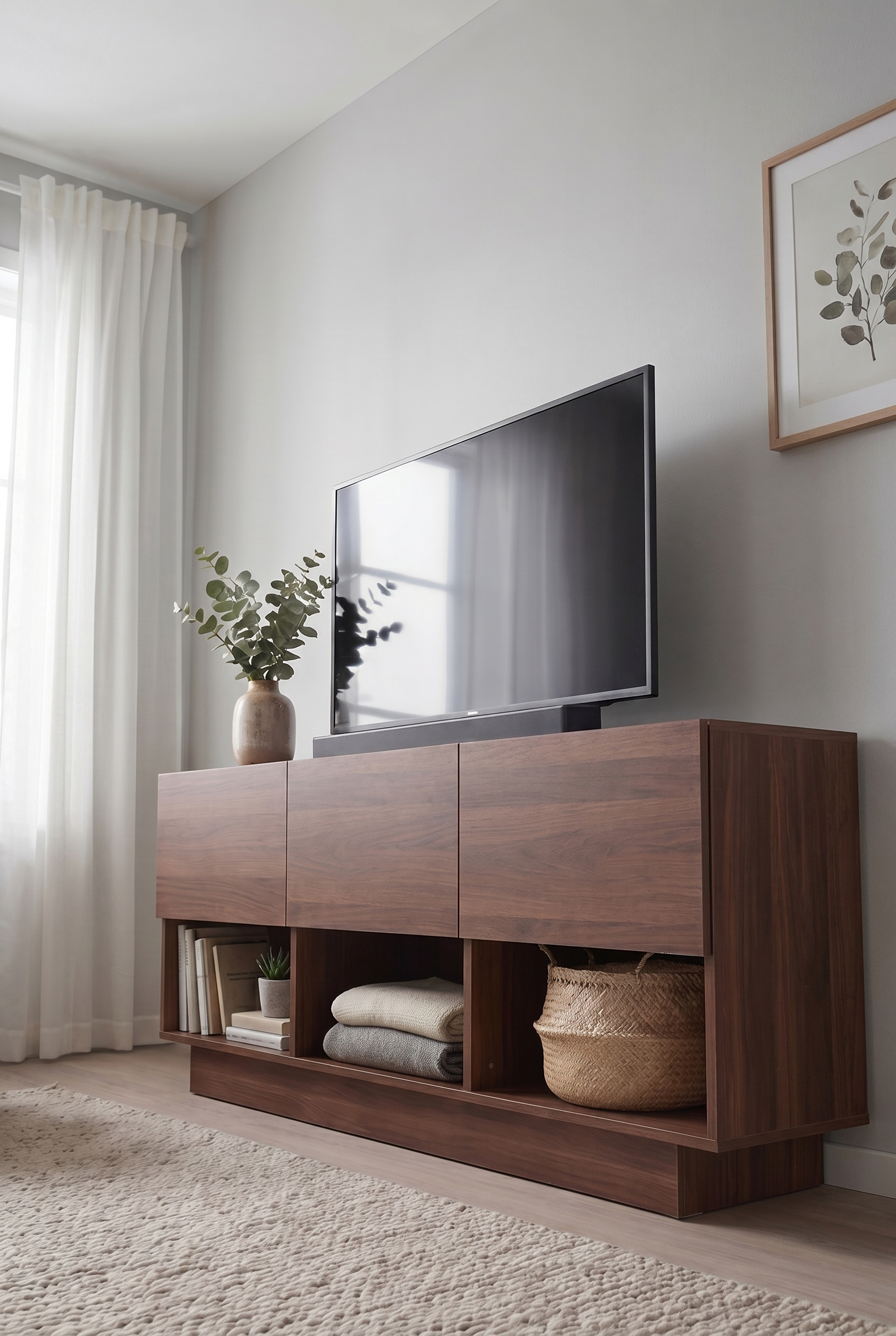 Brix TV Unit  BT7-BB - ترابيزه تلفزيون مودرن