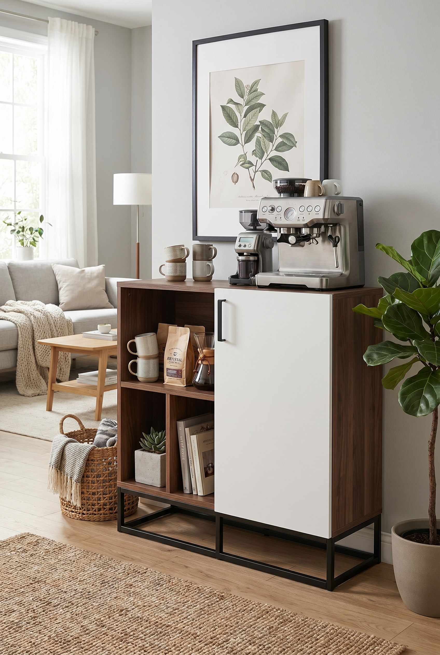 Block Coffee Corner  BCC3-BW - كوفي كورنر مودرن