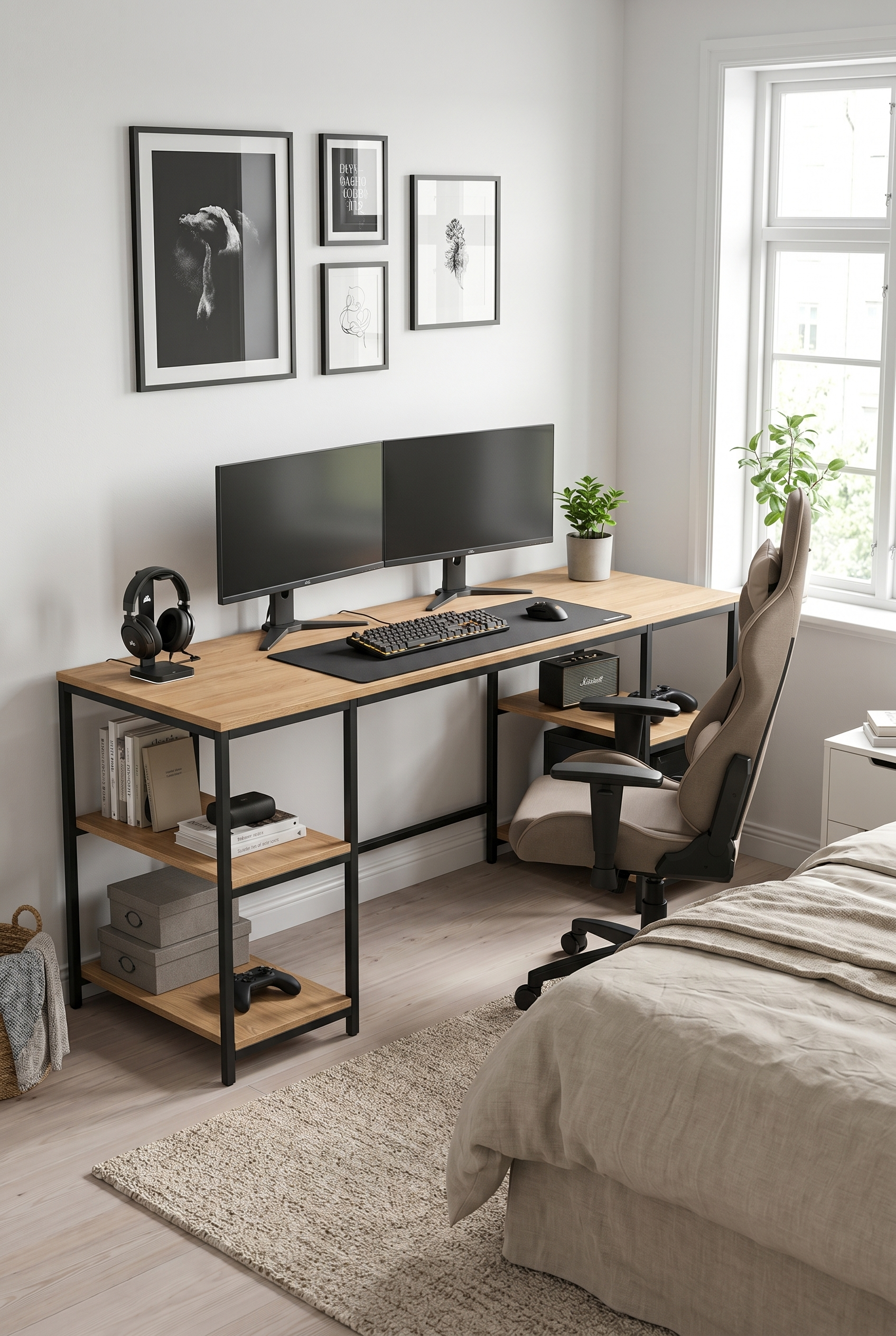 Gaming Desk K12-BN