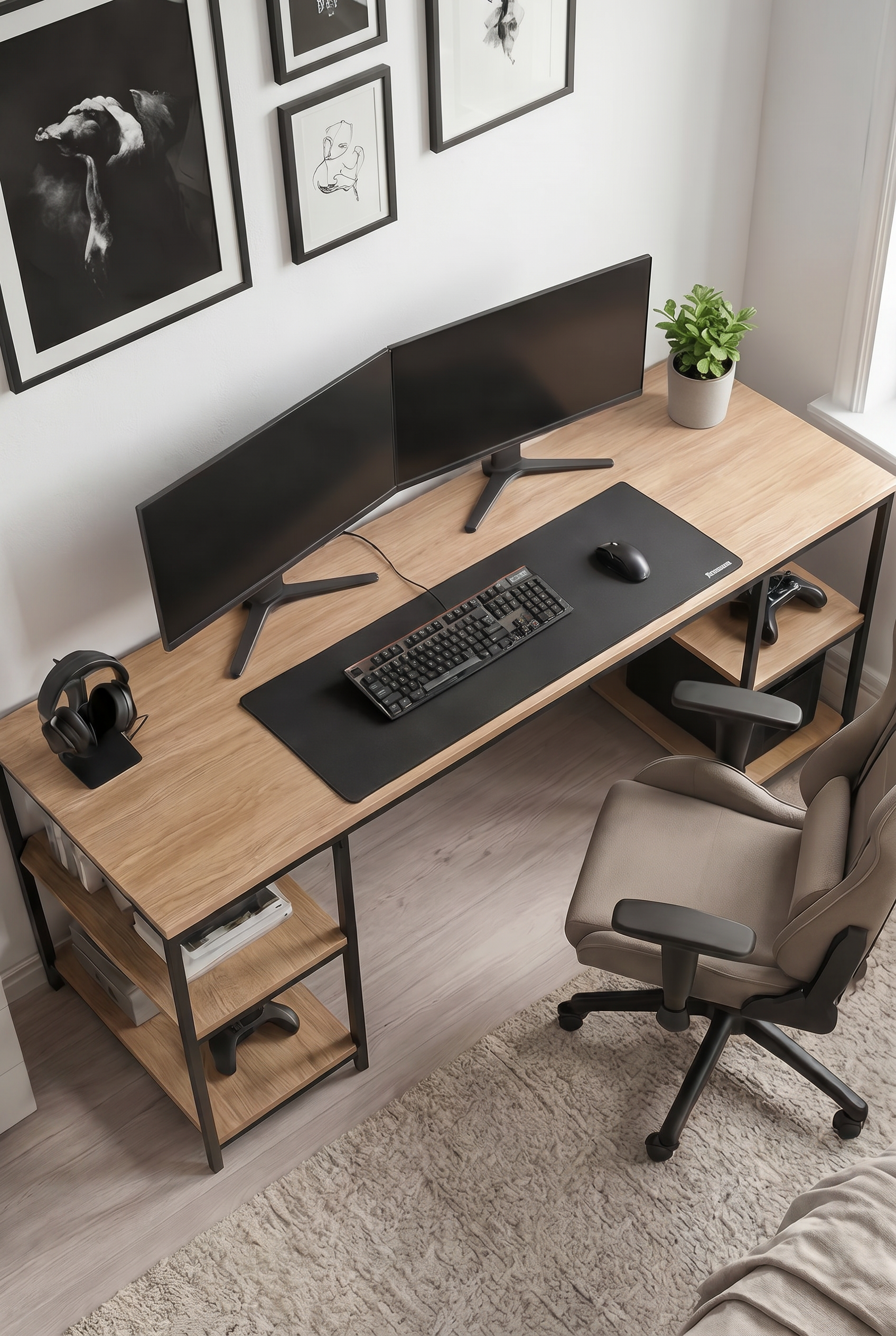 Gaming Desk K12-BN