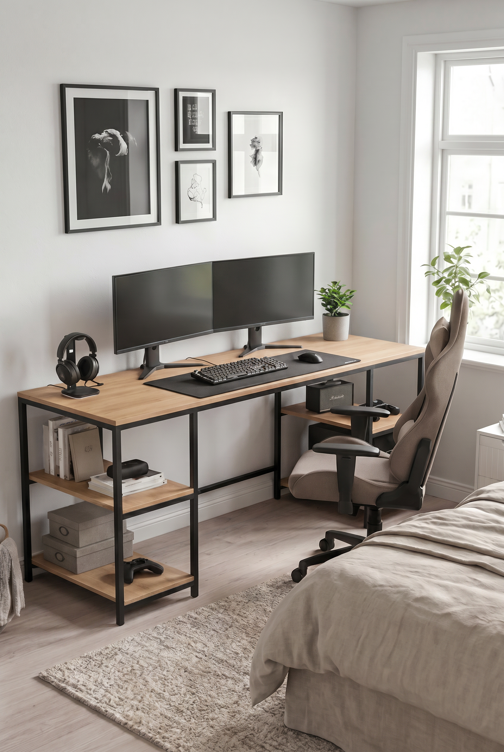 Gaming Desk K12-BN