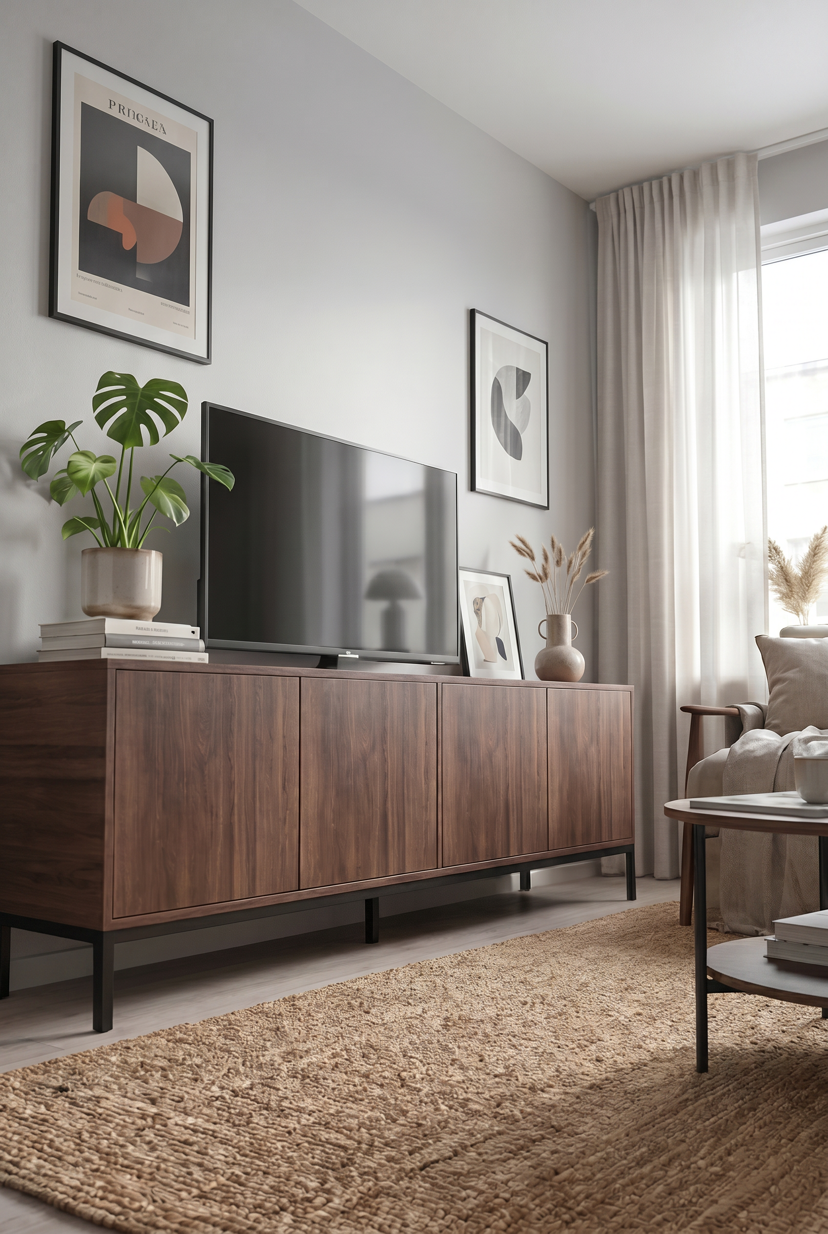 Metro TV Unit  M2-B - ترابيزه تلفزيون مودرن