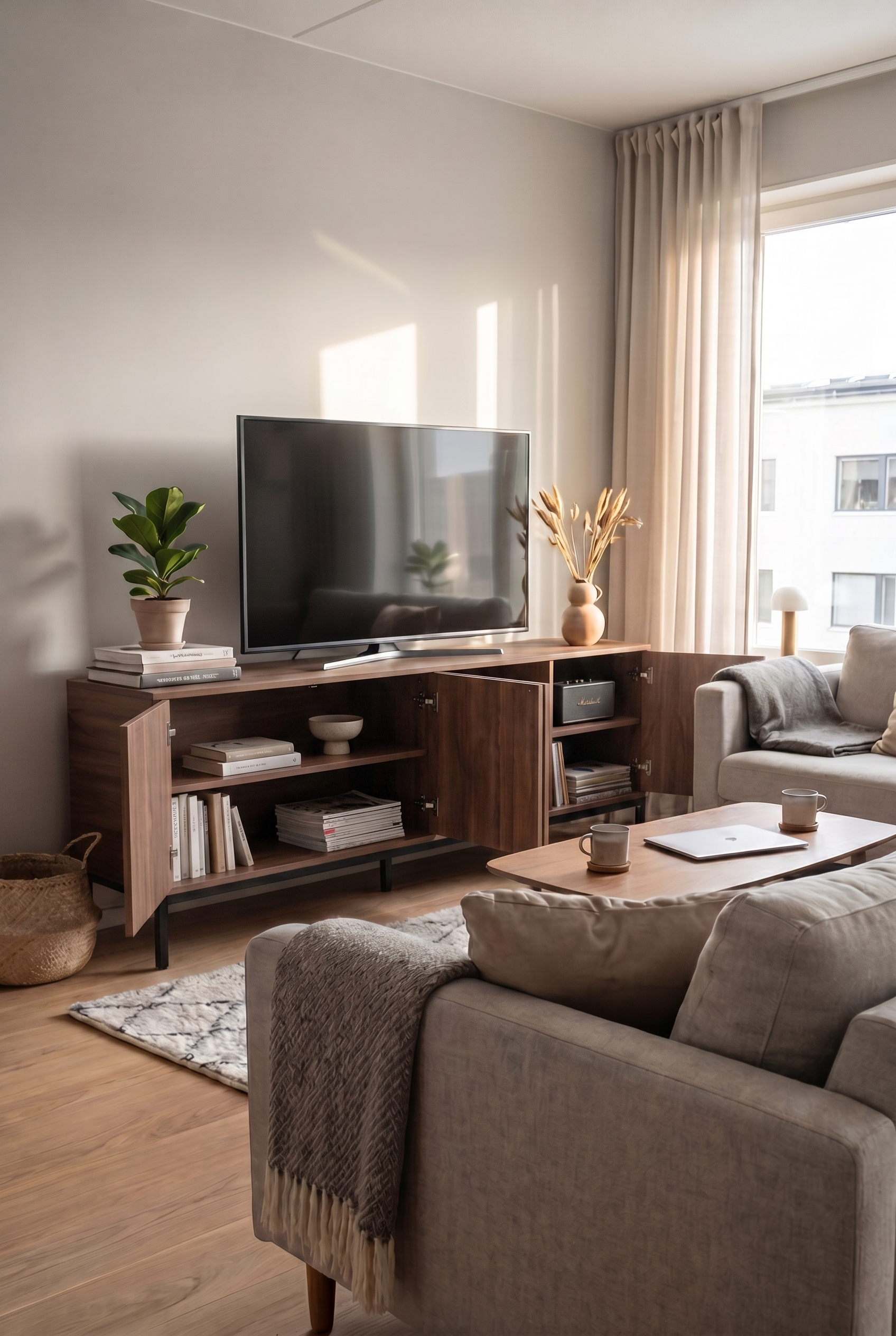 Metro TV Unit  M3-B - ترابيزه تلفزيون مودرن