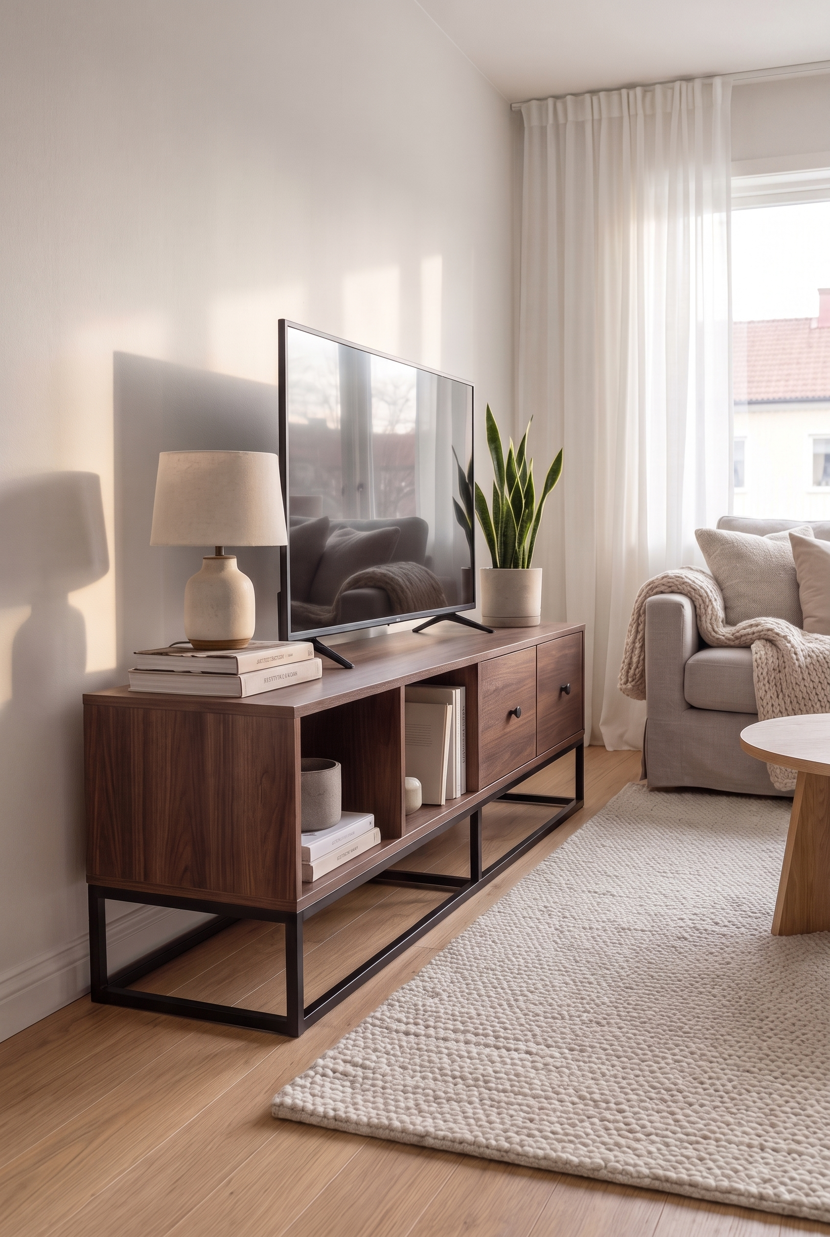TV Unit  BT10-BB - ترابيزه تلفزيون مودرن