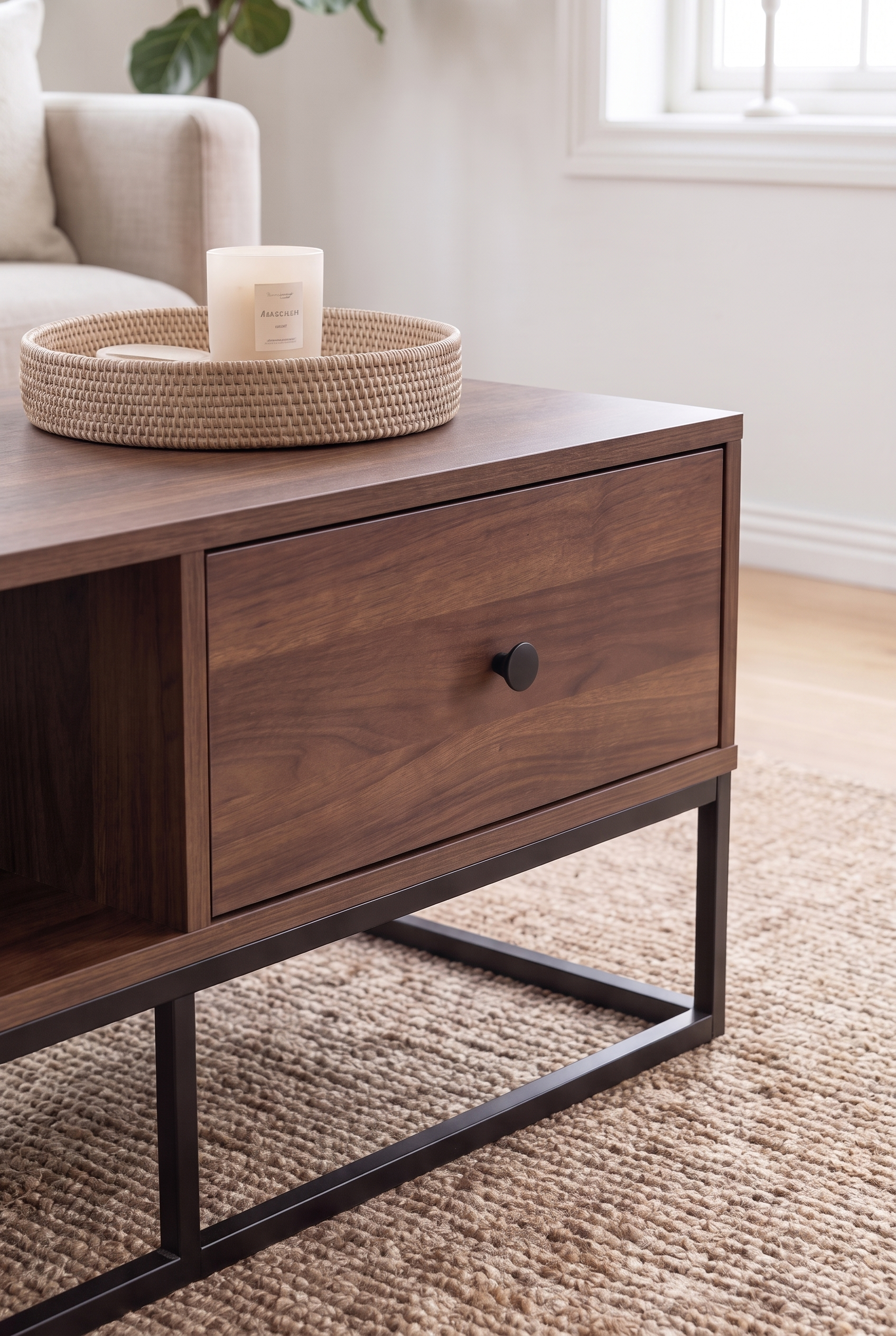 Brix Coffee Table CT10-BB ترابيزه خشب مودرن