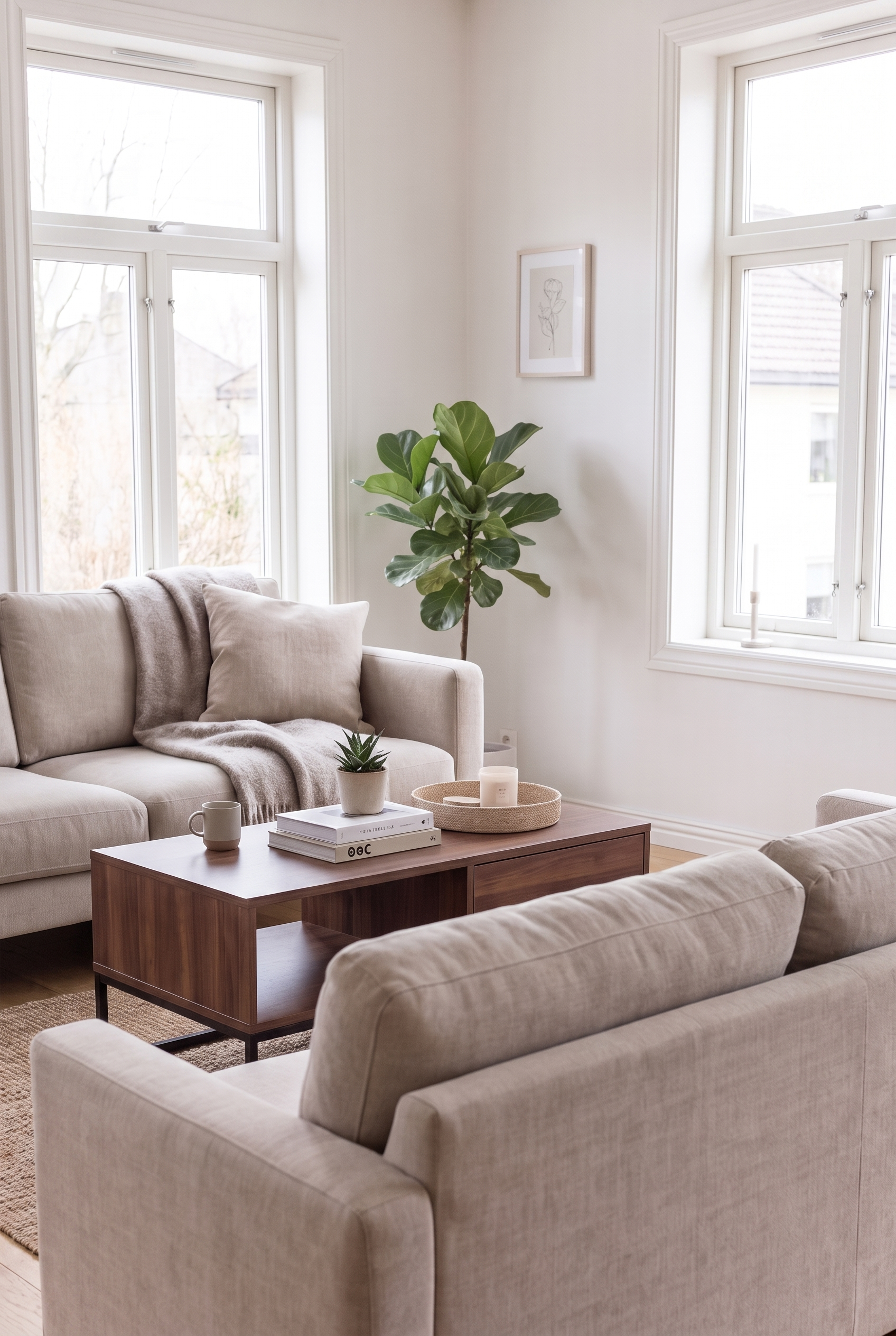 Brix Coffee Table CT10-BB ترابيزه خشب مودرن