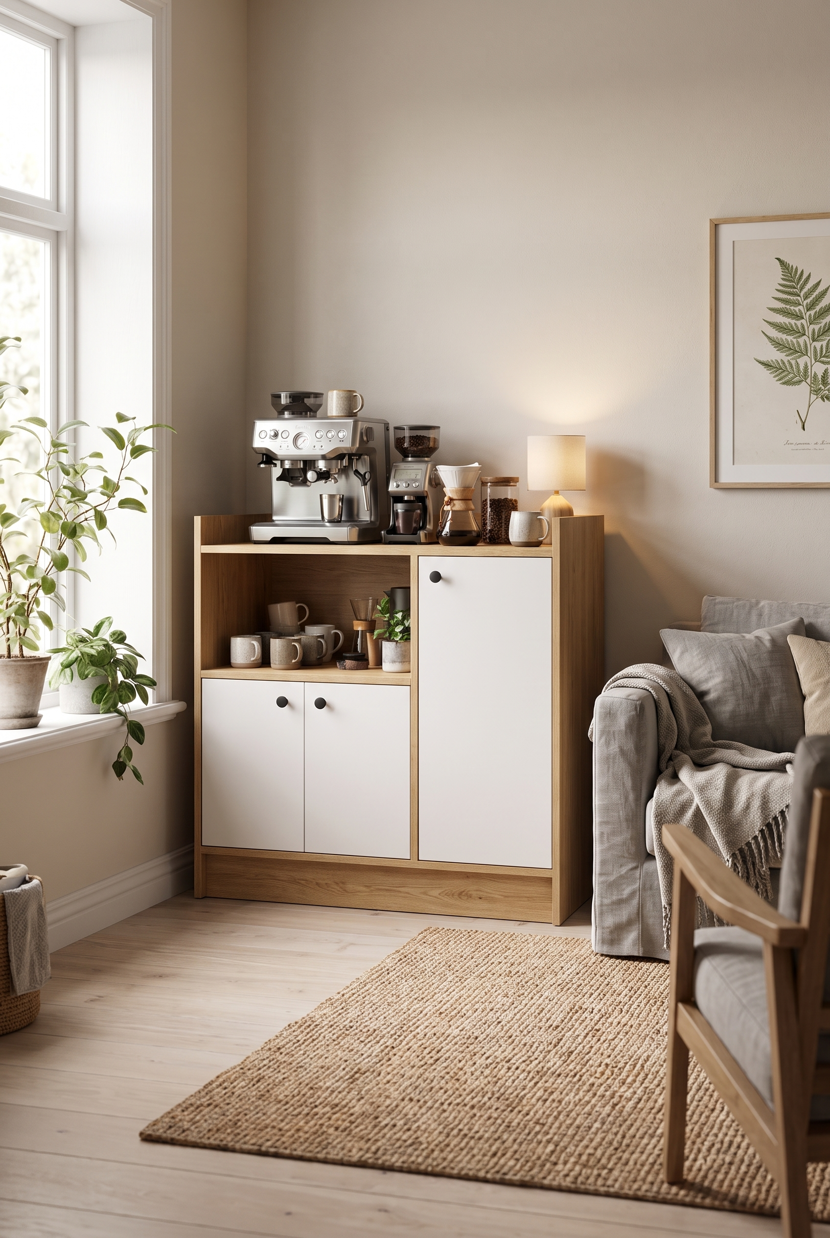 Block Coffee Corner  BCC6-WN - كوفي كورنر مودرن