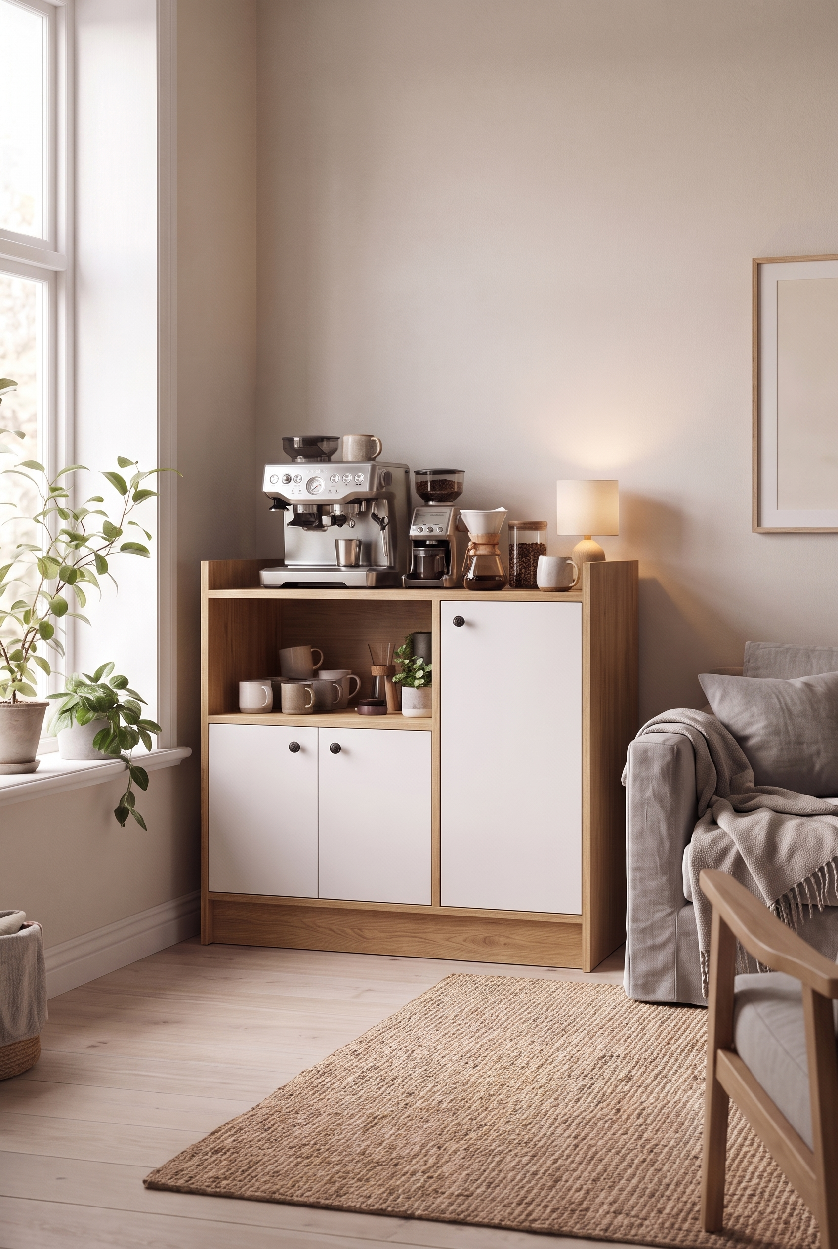 Block Coffee Corner  BCC6-WN - كوفي كورنر مودرن