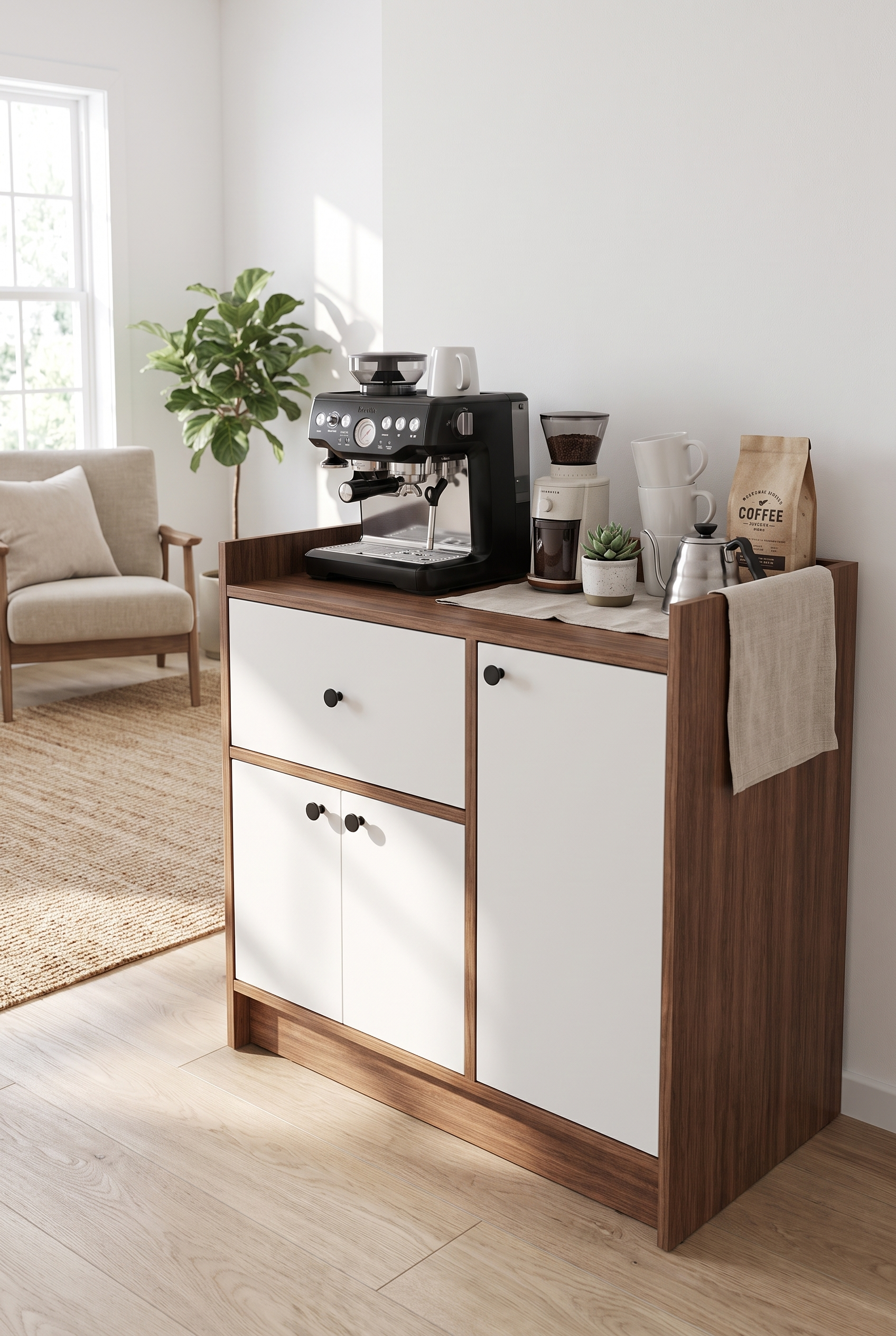 Block Coffee Corner  BCC7-BW - كوفي كورنر مودرن