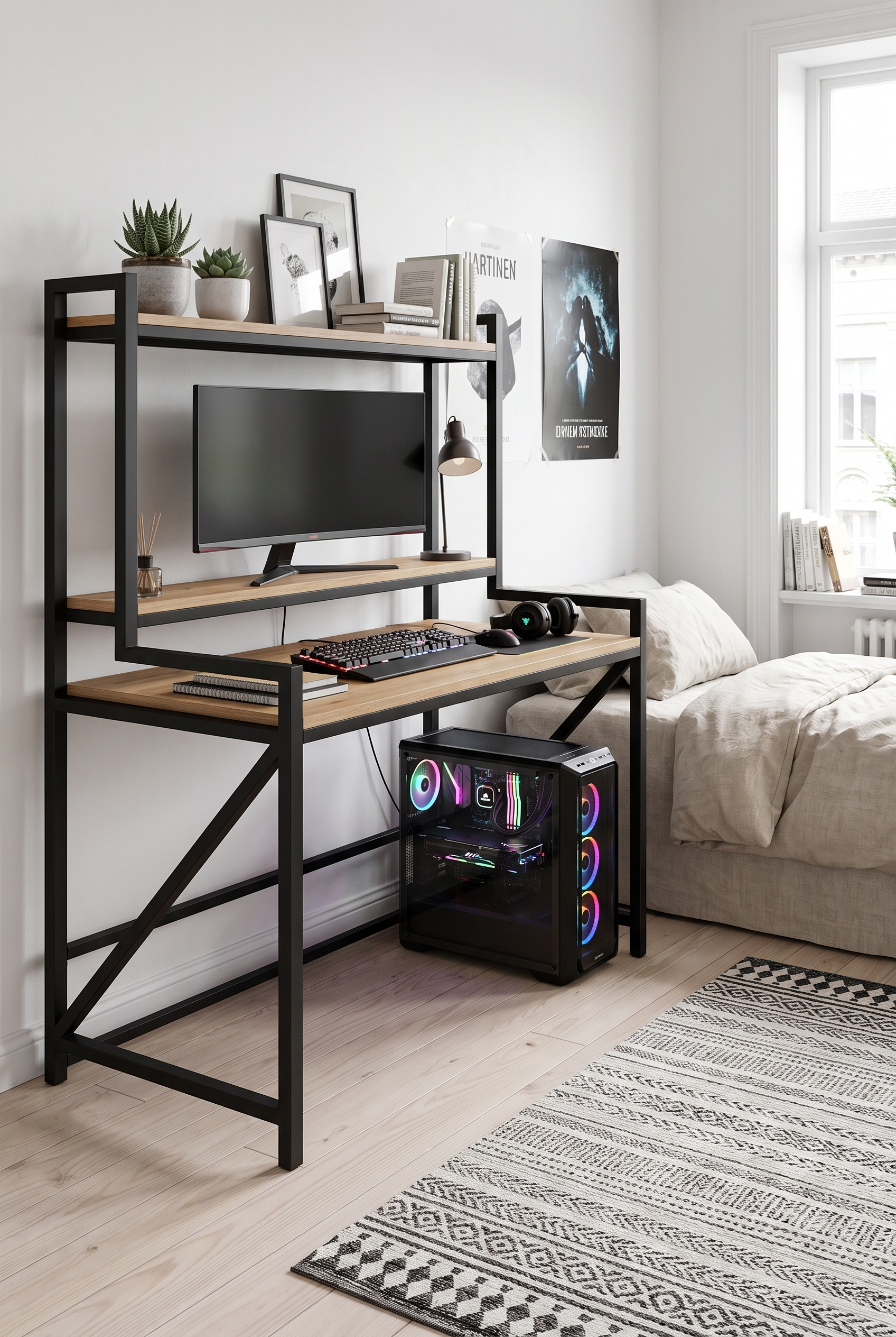 Gaming Desk K14-BN مكتب جيمنج