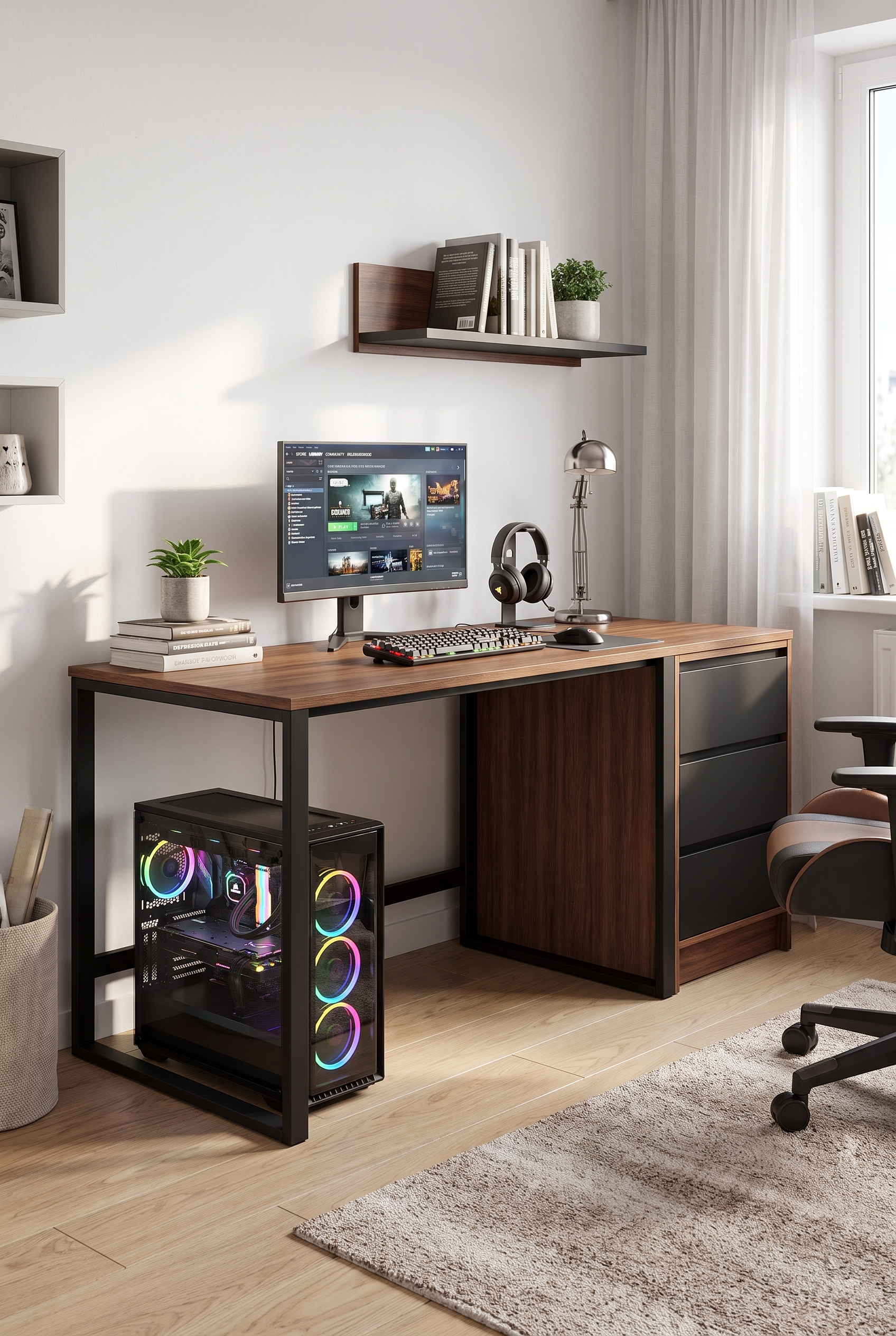 Gaming Desk S4-BB مكتب