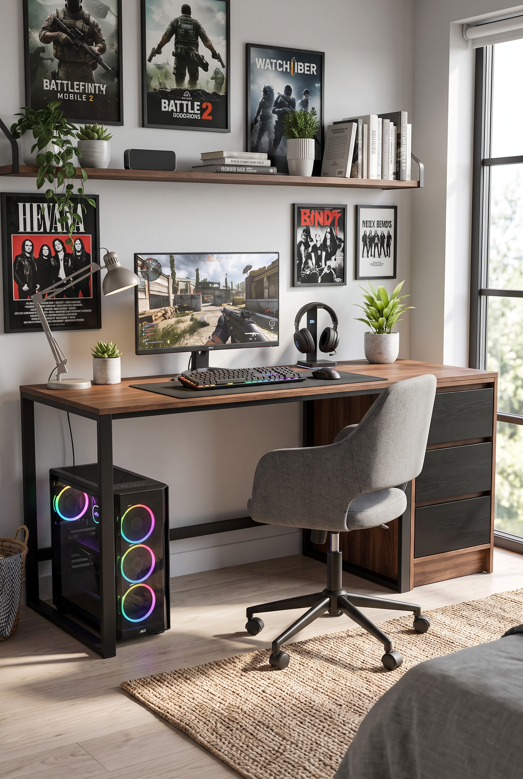 Gaming Desk S4-BB مكتب