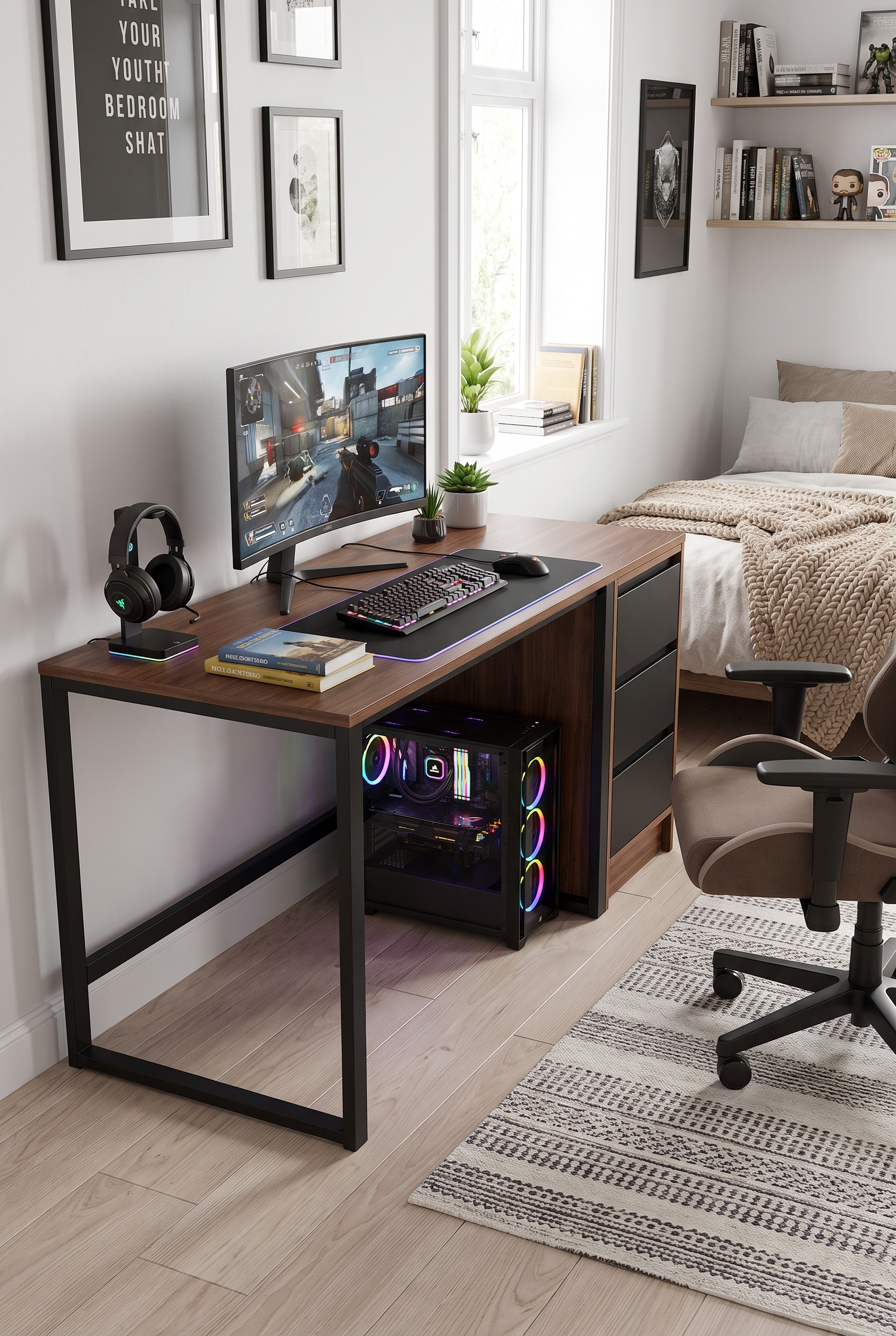 Gaming Desk S4-BB مكتب