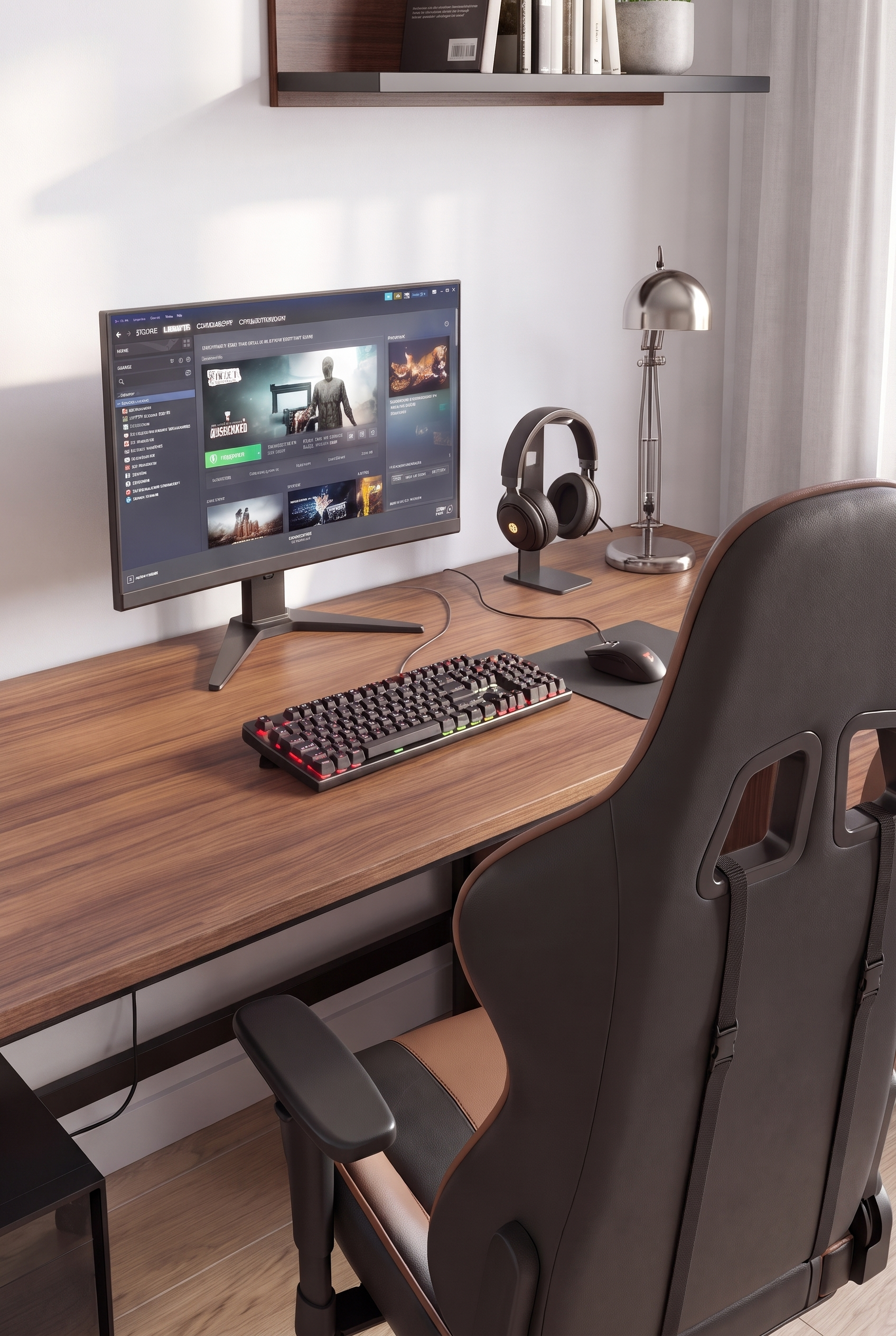 Gaming Desk K14S-BN مكتب جيمنج