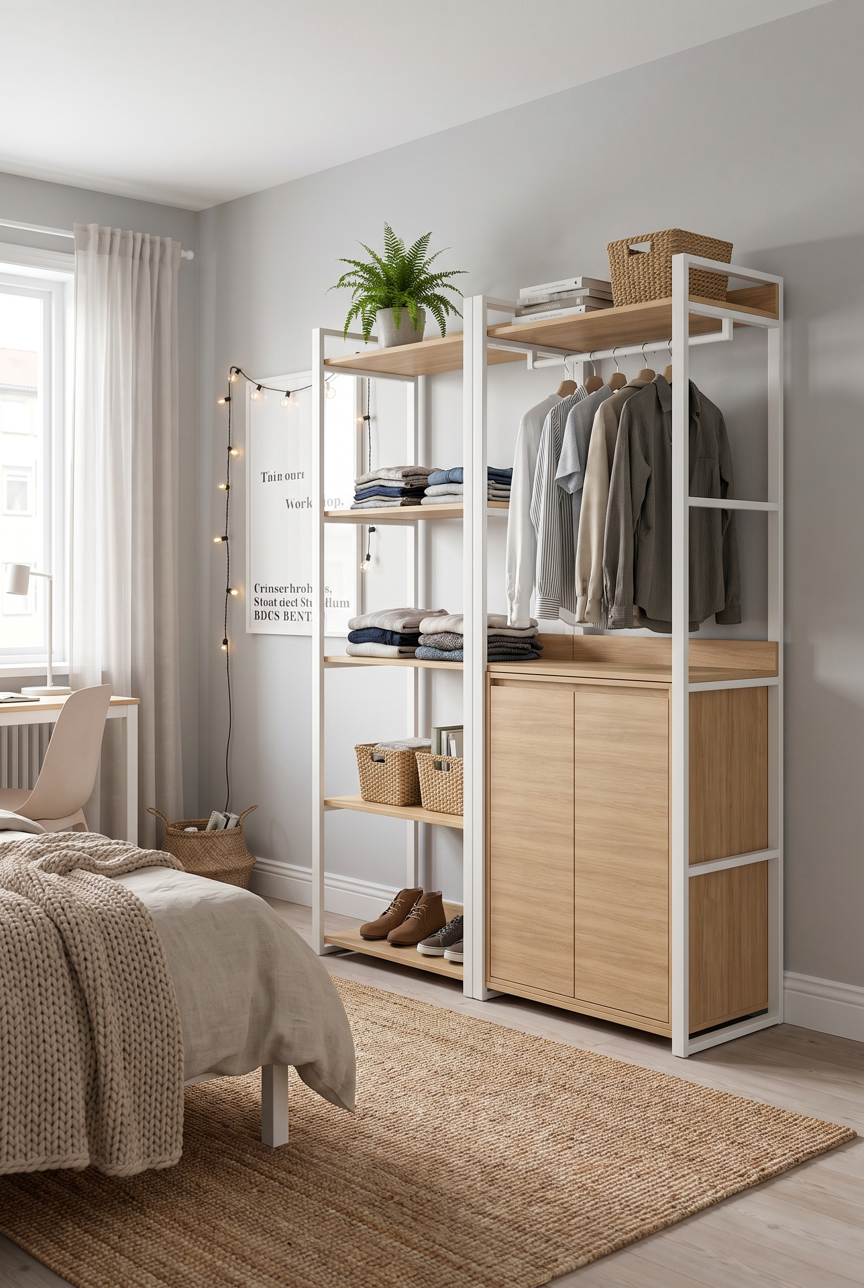 Urban Wardrobe UW24-WN دولاب معدن