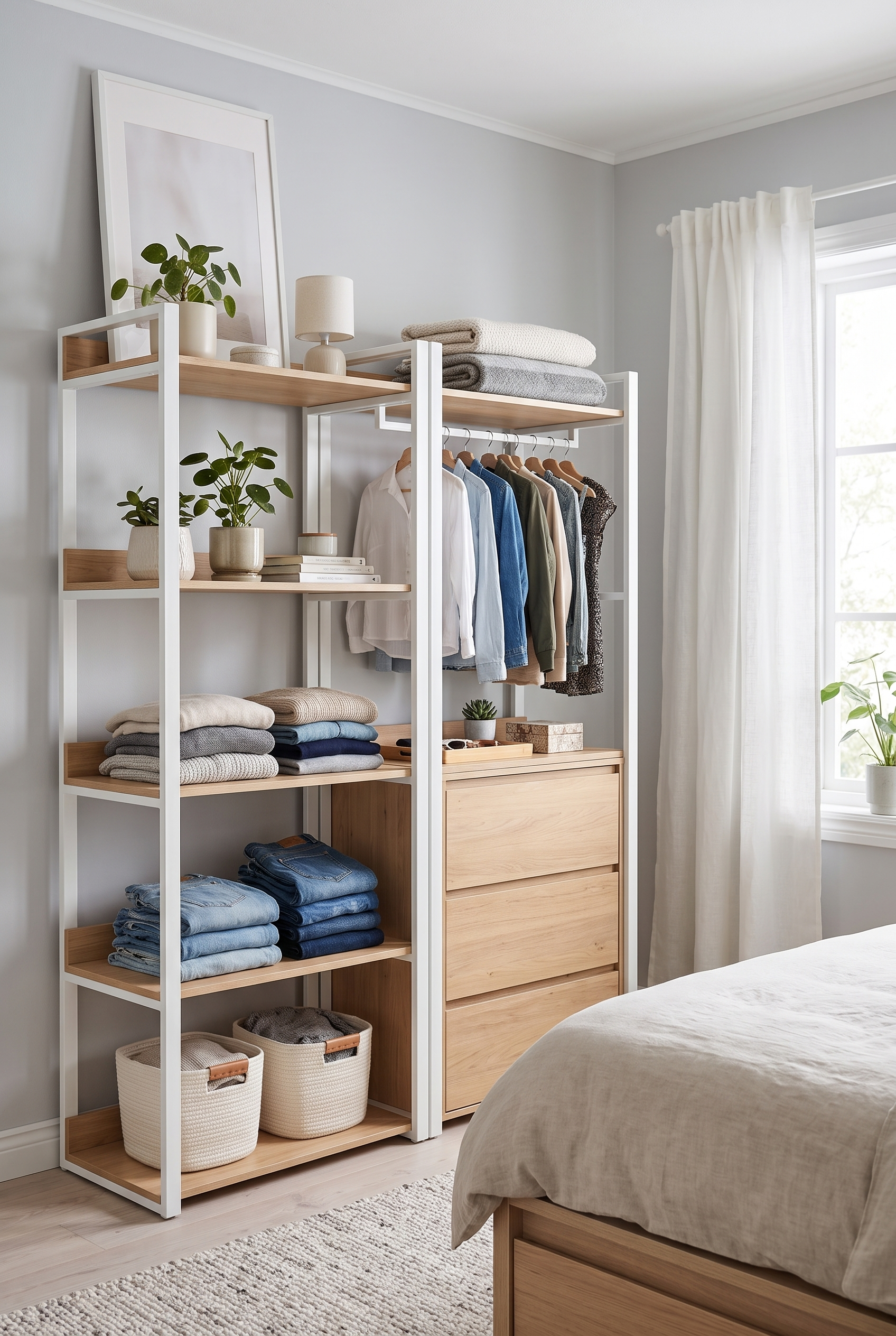 Urban Wardrobe UW25-WN دولاب معدن
