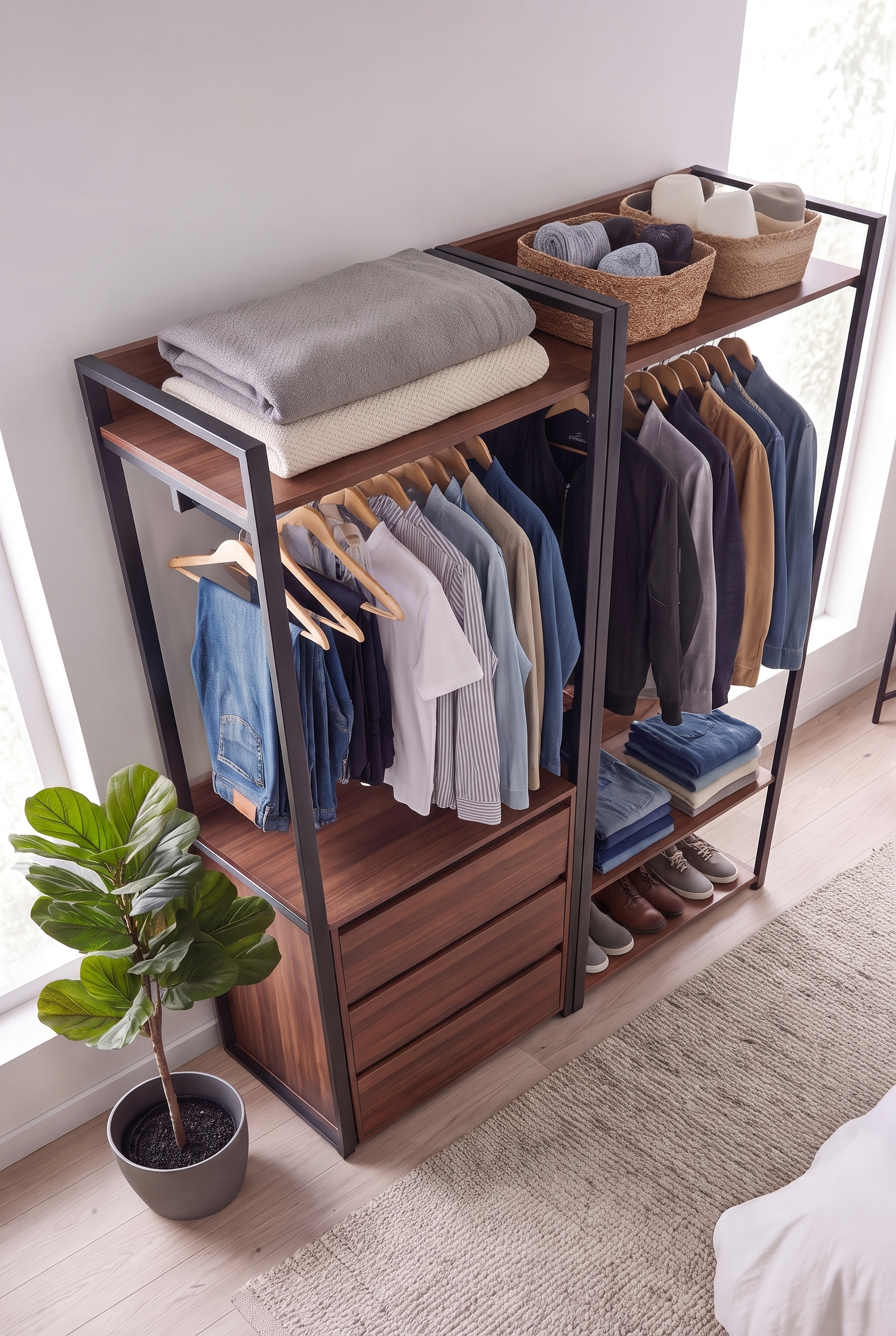 Urban Wardrobe UW8-BB دولاب معدن