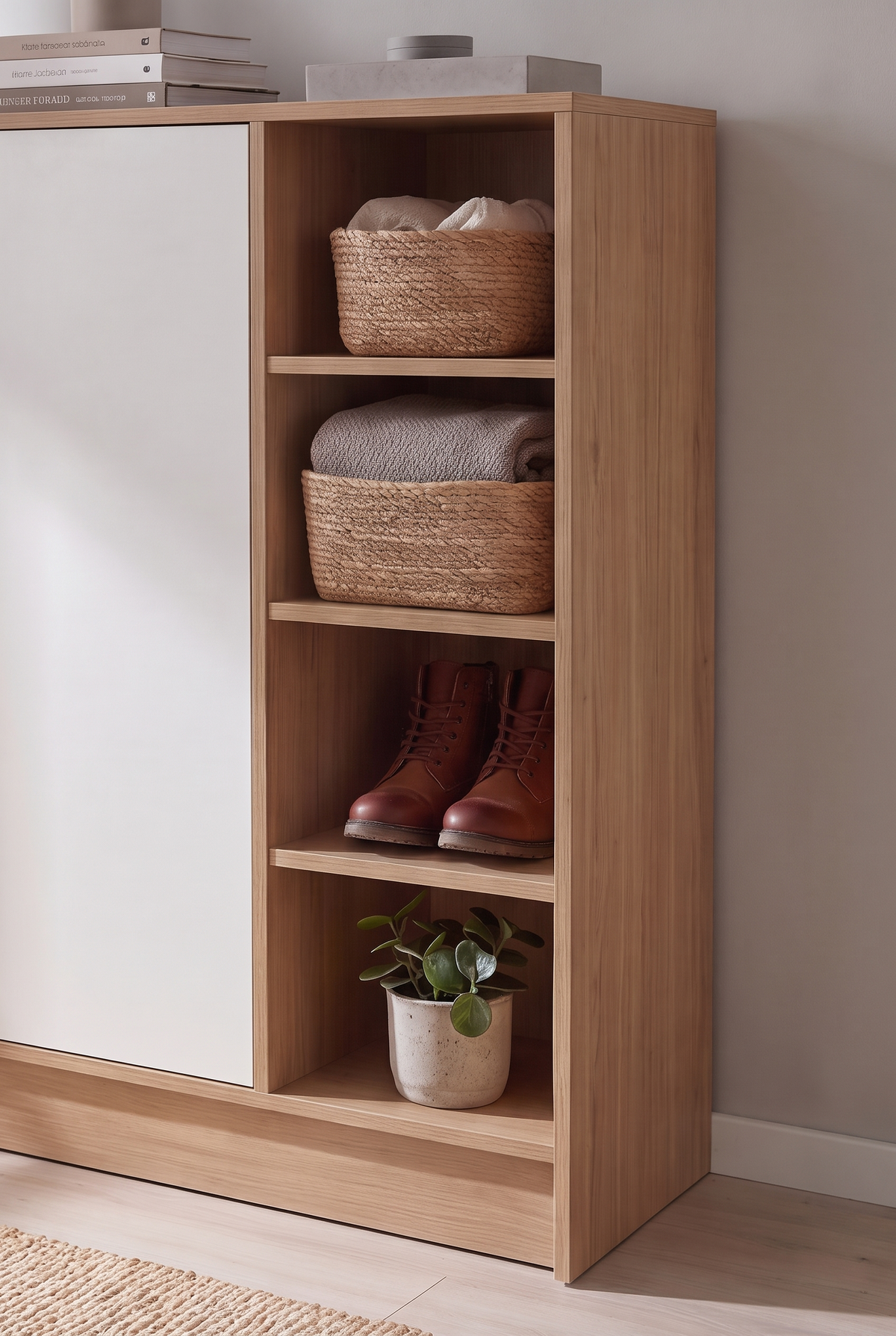 Block Shoe Cabinet SC6-BL- جزامة مودرن