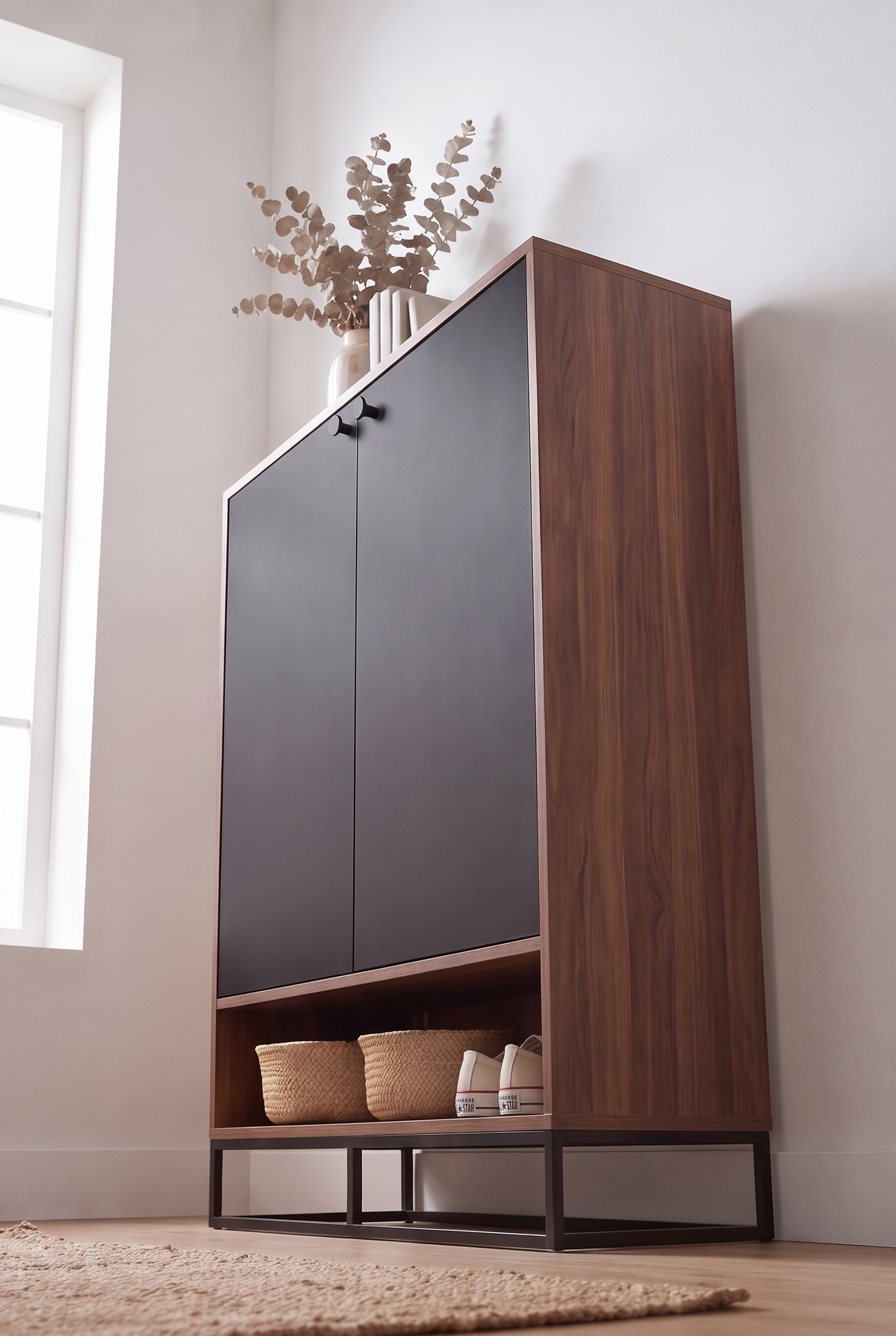 Shoe Cabinet SC9-BL جزامه موديرن