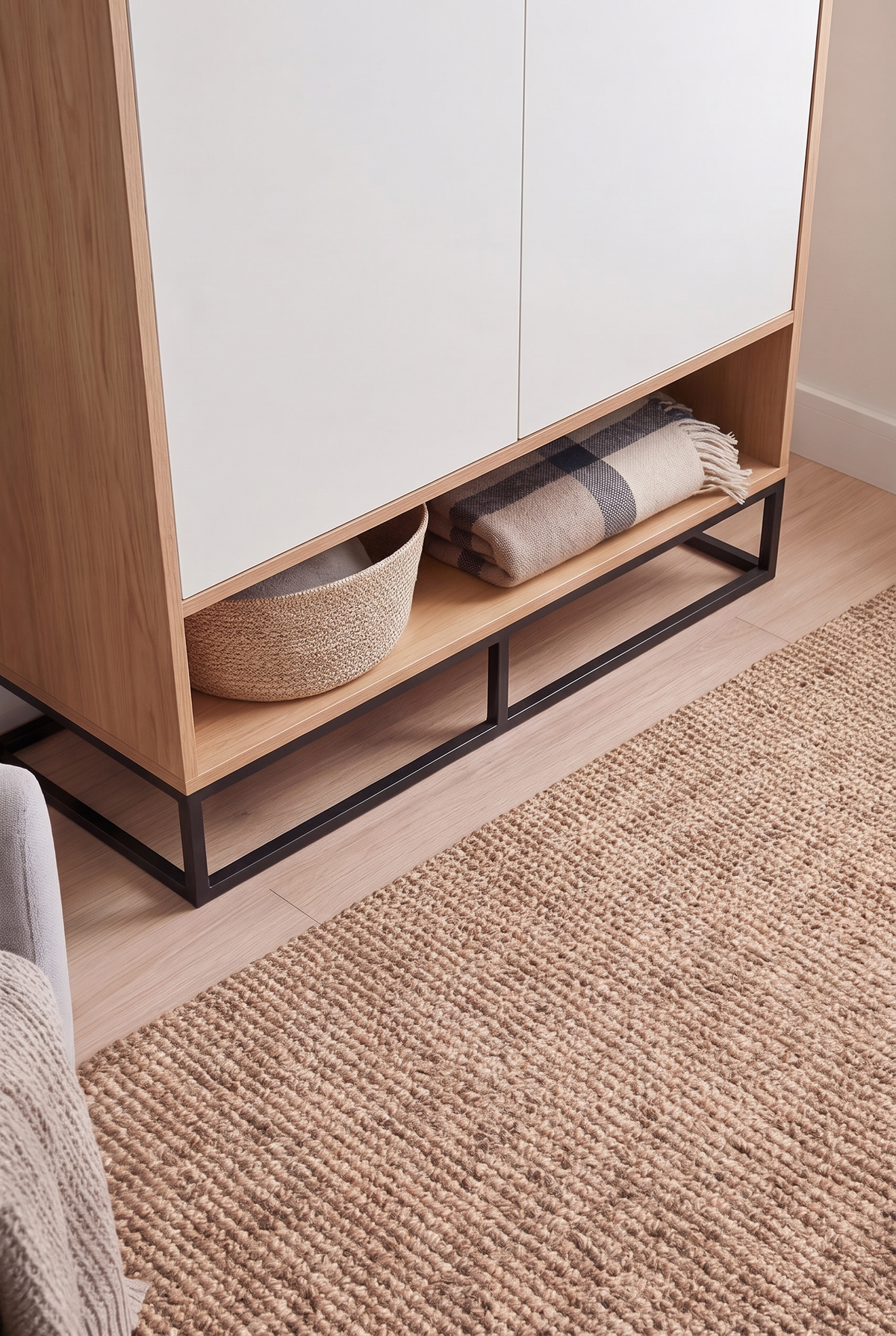 Shoe Cabinet SC9-WN جزامه موديرن