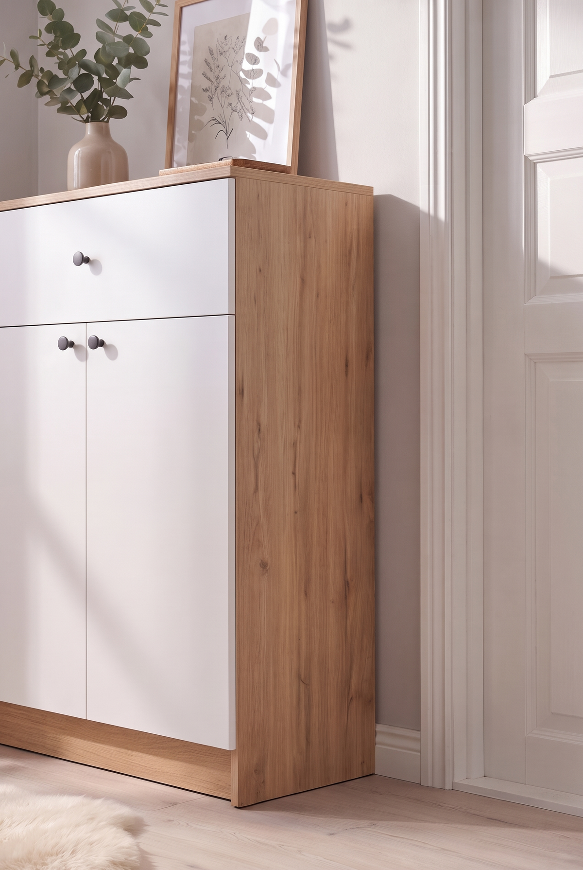 Shoe Cabinet SC10-WN جزامه موديرن