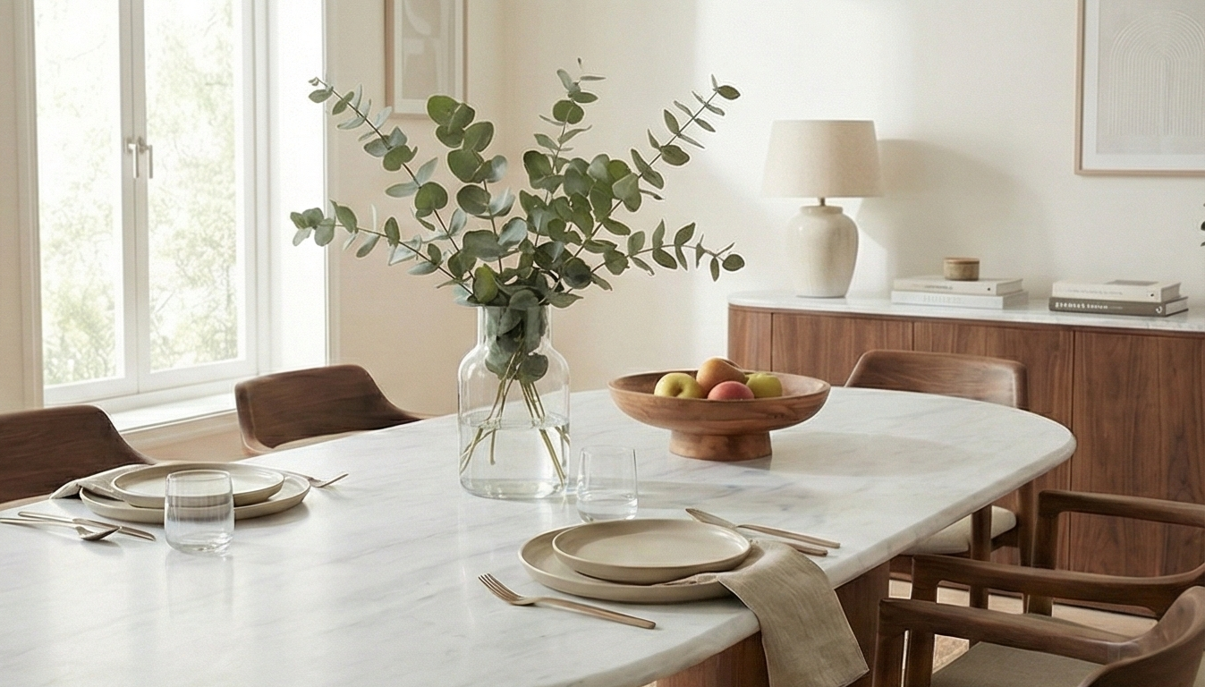 Nelly Dinning Room Set غرفه سفره مودرن نيللي 6 كراسي