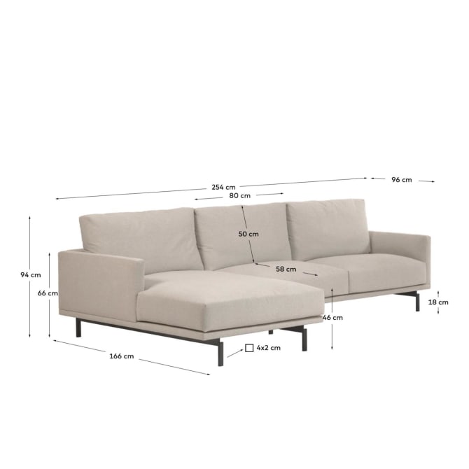 Elin's L Shaped Sofa vs18