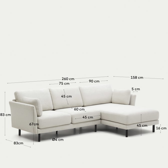 Alma's L Shaped Sofa vs21