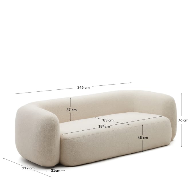 Hilda's Three Seater Sofa vs24