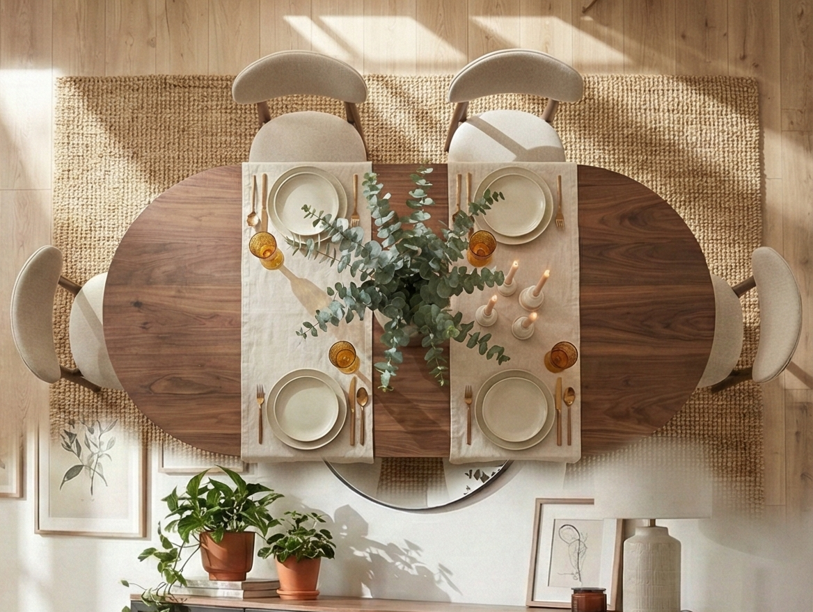 Vista Dinning Room Set غرفه سفره مودرن فيستا 6 كراسي