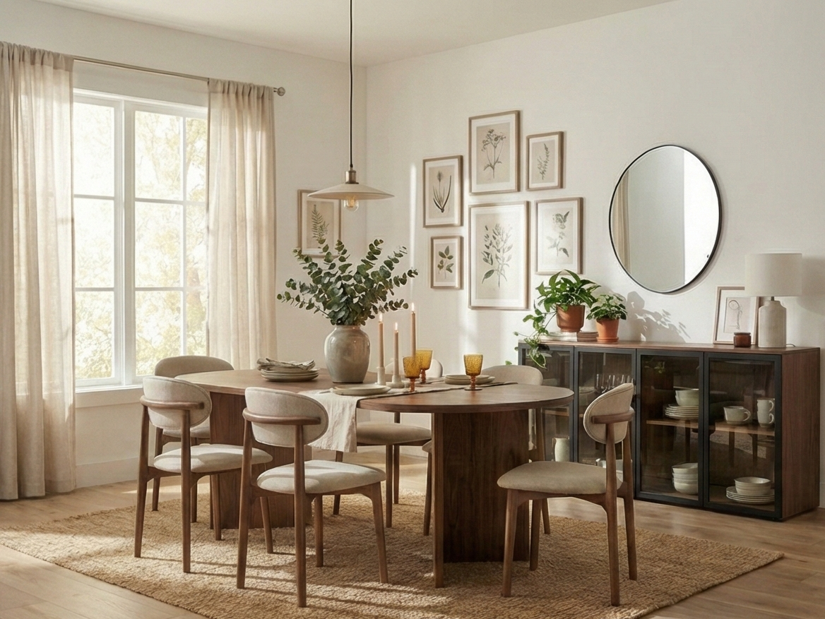 Vista Dinning Room Set غرفه سفره مودرن فيستا 6 كراسي